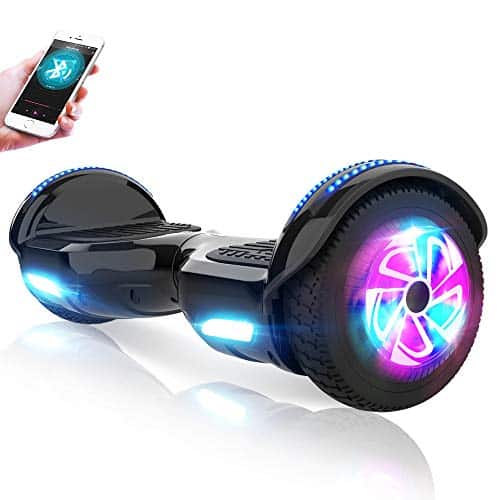 RCB Hoverboard Hoverboard Scooter per Bambini e Adulti da 6,5 Pollici Hoverboard Elettrico con Altoparlanti Bluetooth e luci a LED ， I Migliori Regali per Adulti e Adolescenti 